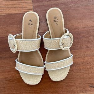 Call it spring sandals